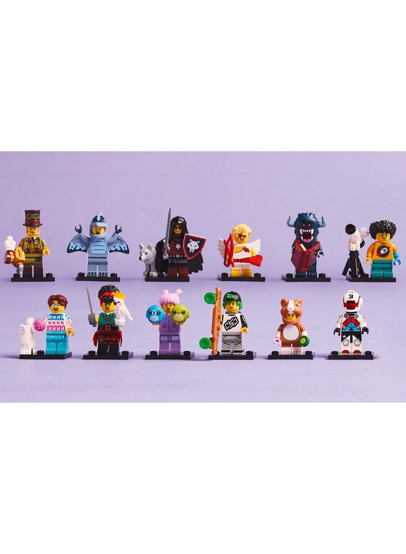 LEGO Minifigures Series 27 Mystery Box Pack Of 02 , Get 2 of 12 Collectible Figures incl. Cupid, Pterodactyl, Jetpack Racer & More - Toys for 5+ Year Old Boys and Girls 71048 - Image 4